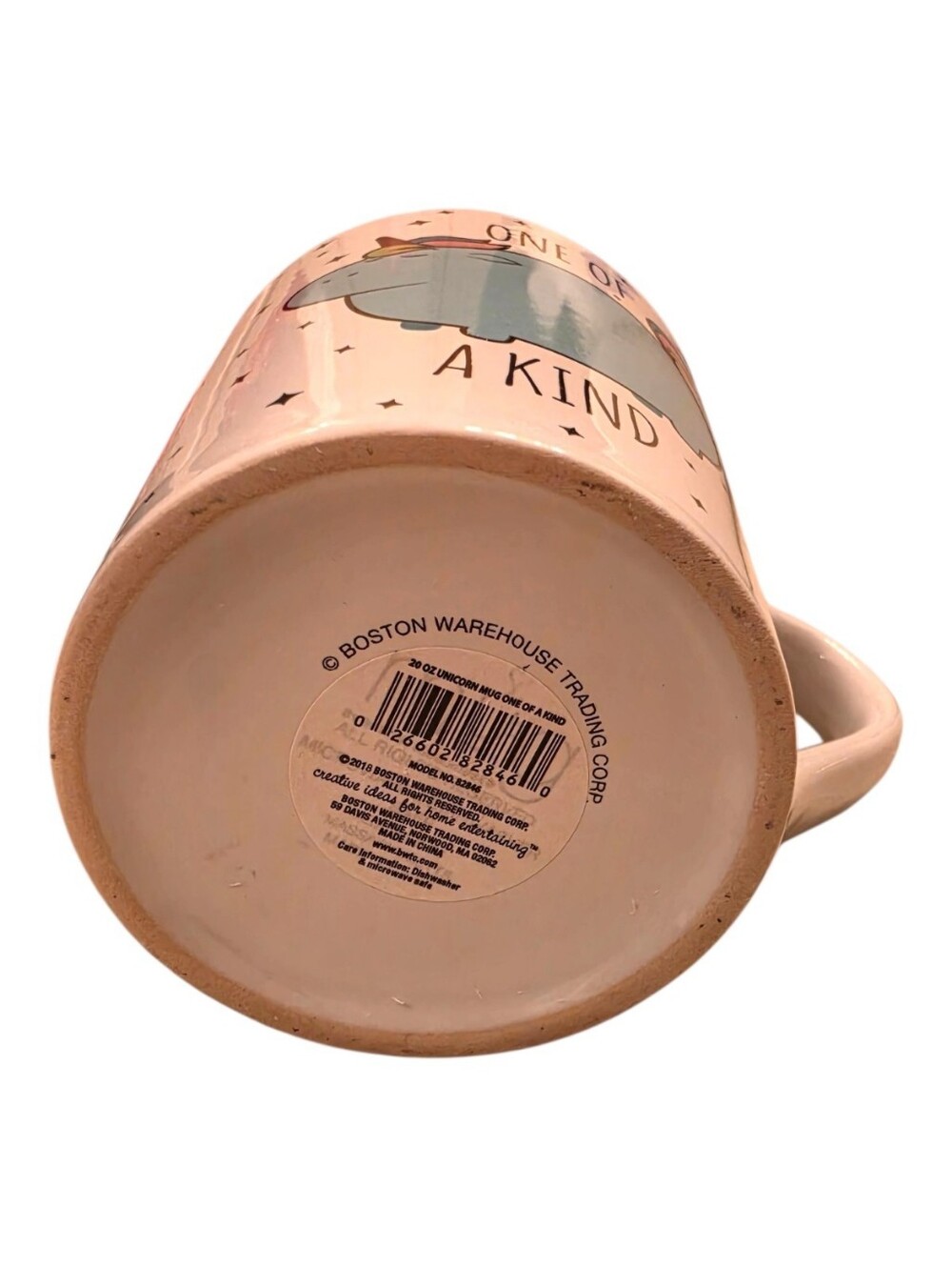 NWT Chubby Unicorn "One of a Kind" 20 oz Ceramic Mug | Cute Kawaii Coffee Cup - Picture 5 of 6